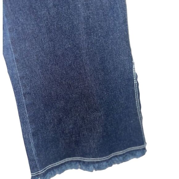 Cello Vintage Jeans Denim Blue Strapless Jumpsuit - Picture 4 of 7